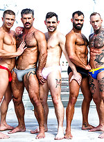 Ass-hammering Hardware Fire Island Orgy (Part 01) by Lucas Entetainment