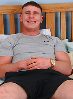 Straight Hunk George's 1st Ever Manhandling by English Lads