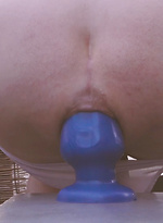 Axel just got a package of new Topped Toys butt plugs, time for a stretch! by Axel Abysse