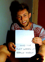 Young Straight Hunk Cameron by English Lads