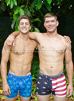 Jerkin' Roommates: Derek & Tony -  Cut & Uncut, Hung Jocks Work, Piss, Jerk Off & Explode Together for the First Time! by Island Studs