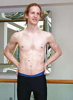 Young Tall & Slim Swimmer Shows off his Lean Body by English Lads