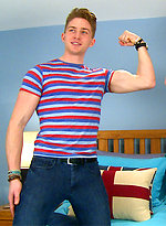 Marc's Photo Shoot - Young Straight Muscular Lad gets his 1st Man Blow Job! by English Lads