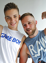 Billy Bones intense sex session with Connor Peters by Bentley Race