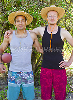 Football Nude #14: First Time Bromance! Beefy Levaughn & Tall 6'4