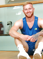 Young Straight Footballer by English Lads