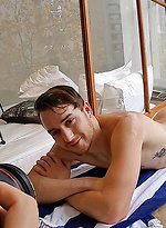 Getting my sexy mate Nate off in the hot tub by Bentley Race