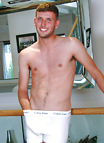 Young Straight Footballer Jude Moore by English Lads