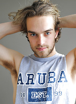 Sexy Aussie boy Reece Anderson stripping off by Bentley Race