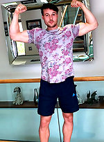 Muscular Hunk Troy by English Lads