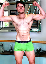 Muscular Hunk Troy by English Lads