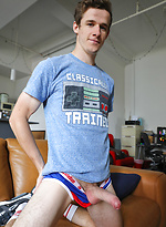 Aussie boy Brad Hunter showing off his thick tool by Bentley Race With Brad Hunter