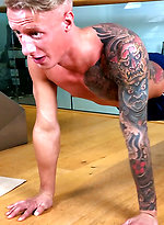 Straight & Ripped Muscular Boxer Jake Campbell by English Lads