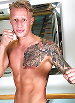 Straight & Ripped Muscular Boxer Jake Campbell by English Lads