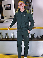 Straight Younger Brother Shows off his Ripped Body by English Lads