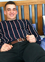 Straight Muscular Hunk's 1st Manhandling by English Lads