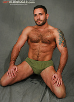 Edu Boxer solo by Hot Older Male With Edu Boxer