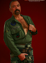 Francisco Andreas military solo by Hot Older Male