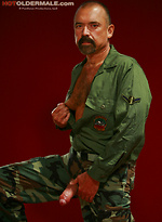 Francisco Andreas military solo by Hot Older Male