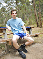 Road trip with hung Aussie boy Brad Hunter by Bentley Race With Brad Hunter