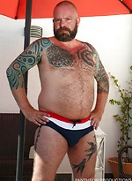 Alik Zanders mature solo by Hot Older Male