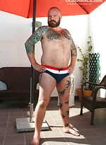 Alik Zanders mature solo by Hot Older Male