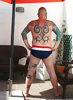 Alik Zanders mature solo by Hot Older Male