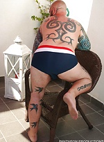Alik Zanders mature solo by Hot Older Male