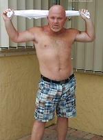 Ben Mercer mature solo by Hot Older Male