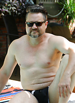 Collin Stafford mature solo by Hot Older Male