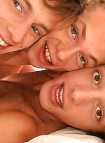 Helmut, Jerome & Kevin by BelAmi Online With Jerome Exupery,Helmut Huxley,Kevin Warhol