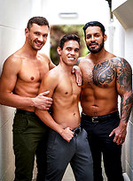 Viktor Rom and Andrey Vic tear up Oliver Hunt by Lucas Entetainment With Viktor Rom,Andrey Vic,Oliver Hunt