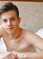 Soaping up with Aussie boy Connor Peters by Bentley Race