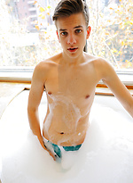 Soaping up with Aussie boy Connor Peters by Bentley Race