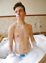 Soaping up with Aussie boy Connor Peters by Bentley Race