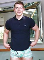 Young Straight & Hairy Hunk Lucas Wanks his Thick Uncut Cock & Shoots a Massive Load of Cum! by English Lads
