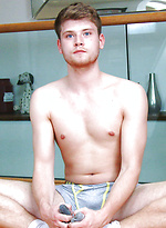 Straight Blond Footballer Archie Wanks his Uncut Cock Wearing his Football Kit & Cums all over Himself! by English Lads