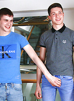 Young Straight Marco's First Man Wank & Suck & it's Lucky Dominic Who Plays with his Big Uncut Cock! by English Lads
