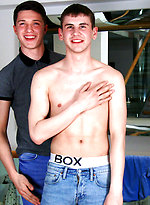 Young Straight Marco's First Man Wank & Suck & it's Lucky Dominic Who Plays with his Big Uncut Cock! by English Lads