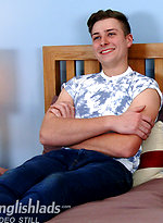 Young Straight Lad Charlie's 1st Man Wank with Jack's Cock by English Lads