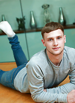 Athletic Young Footballer Danny Shows off his Lean Body by English Lads