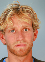 Athletic Blond Surfer Sam Shows his Hairy Body & Big Uncut Cock! by English Lads