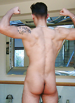 Muscular Athlete Cristian Wanks his Big Uncut Cock & Squirts Jizz Everywhere! by English Lads