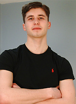 Straight Young Athletic Ryan's 1st Ever Man Wank & Shoots a Big Load of Jizz! by English Lads