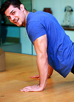Straight Young Personal Trainer Cristian Shows off his Great Physique & Long Uncut Cock! by English Lads