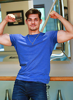 Straight Young Personal Trainer Cristian Shows off his Great Physique & Long Uncut Cock! by English Lads