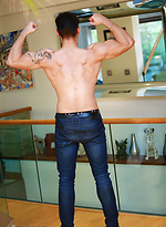 Straight Young Personal Trainer Cristian Shows off his Great Physique & Long Uncut Cock! by English Lads