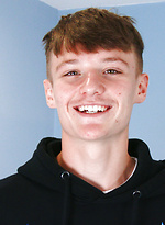 Tall & Lean Footballer Lewis Hampshire Wanks his Big Uncut Cock & Shoots his Load! by English Lads