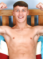 Young & Toned Footballer George Hirst Wanks his Uncut Cock & Shoots his Load! by English Lads