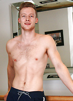 Straight & Ripped Personal Trainer Parker Ward Pumps his Uncut Cock & Shoots his Load Everywhere! by English Lads